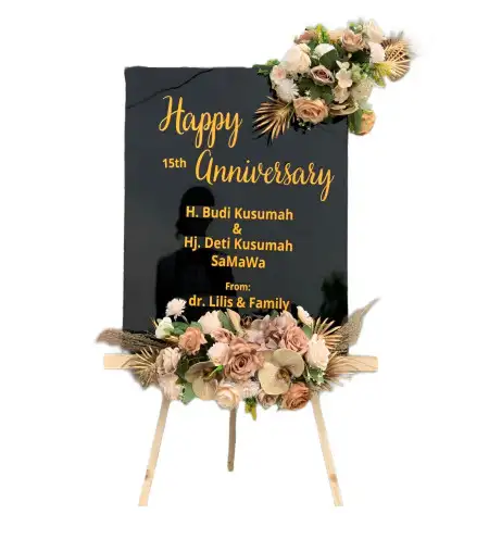 Papan Bunga Akrilik Tumbrep